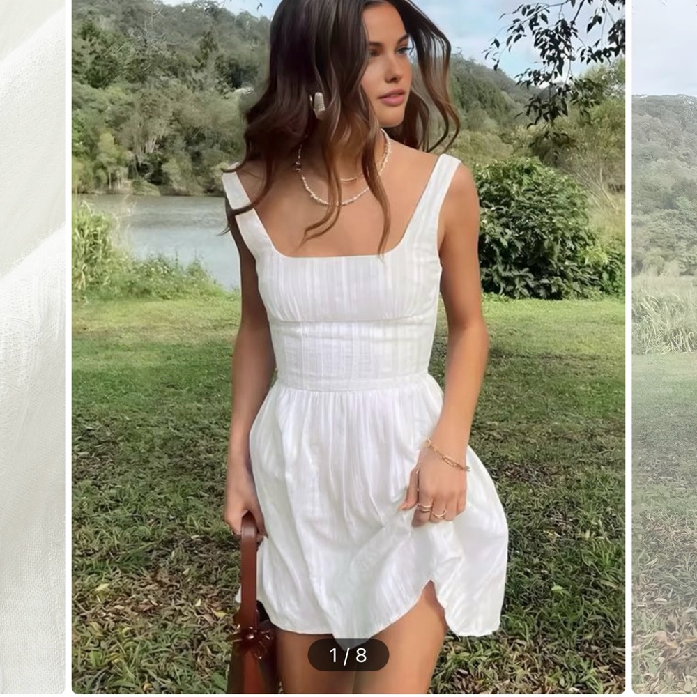 White Mini Dress